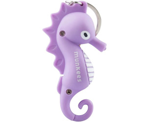 Брелок-ліхтарик Munkees 1124 Seahorse LED purple